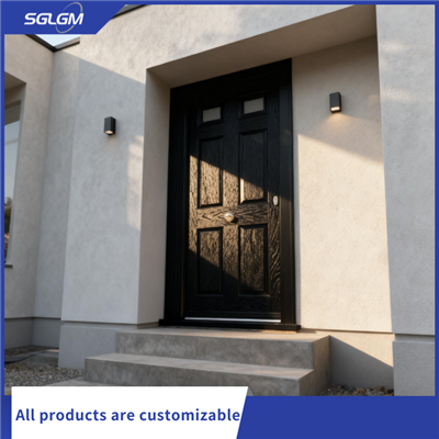 Cửa Composite màu đen